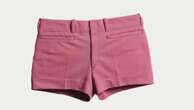 Premier's very short pink shorts star at gallery show