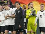 German rookie ballboy the unlikely hero against Italy