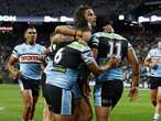 Sharks answer key question in stunning first half