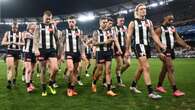 Pies running out of lives, Hawks leave it late