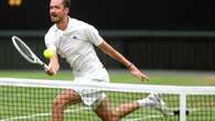 Medvedev upsets Sinner to make Wimbledon semi return