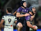 Halfback Hughes runs amok as Storm thump Cowboys