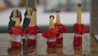UK vegetable sculpture contest serves food for thought