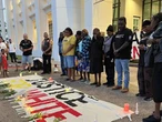 Vigil demands ‘justice’ after death in police custody