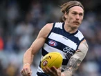 Geelong star defender in the clear over brutal bump