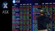 Aussie shares hit record, AUD hits two-month high