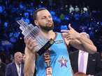 Stephen Curry takes MVP honours in All-Star Game