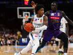 Davis, Harrell fire Sixers to finals upset of Kings