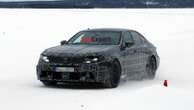 BMW M5 facelift spied just months after model debut