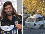 Footballer mourned after car splits in two