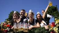 Oktoberfest begins with ceremonial keg-tapping