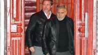 George Clooney and Brad Pitt took no issue having their ages mocked in Wolfs