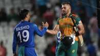 South Africa win toss and bat first against Afghanistan