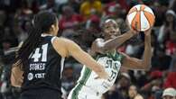 Magbegor's WNBA season over, Aces on track to defend