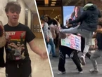 Savage attack on ’furry’ creator captured on video