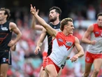 Chad Warner stars as Swans down Giants in bitter derby