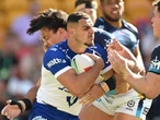 Kiraz stars as Bulldogs beat Titans minus Fifita