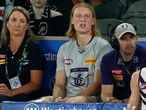 “I wanted to cry for him”: Serong on hamstrung teammate