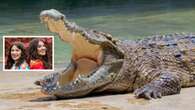 Sister awarded for bravely punching crocodile to save twin