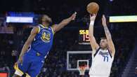 Mavs' Doncic dazzles in NBA shootout with Warriors