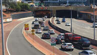 breakingTwo freeway tunnel crashes causing peak-hour traffic chaos