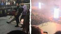 Shocking moment fan ‘fly-kicked’, has seizure at concert