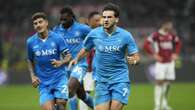 Leaders Napoli down Serie A title rivals AC Milan