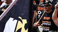 ‘Death sentence’: Protesters clash with BHP