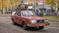 Here's how a Dutch designer made an old Volvo run on plastic