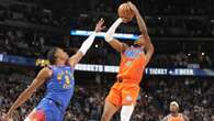 OKC beat Nuggets in battle of NBA's West big guns