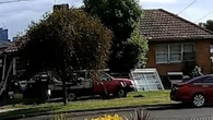 Moment gunman opens fire on dad, son