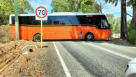 The wheels on the bus go round and round (cos they’re stuck)