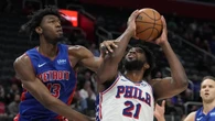 Embiid inflicts more NBA pain on misfiring Pistons