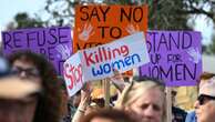 Simple message in nationwide rally: stop killing women