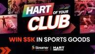 You could win $5K in sporting goods thanks to HART Sport and Streamer