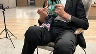 World's tallest man and shortest woman meet in California