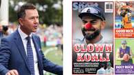 ‘Clown Kohli’ back page goes viral as Ponting slams non-ban