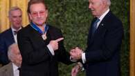 Bono humbled by US presidential honour