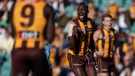 Hawthorn pip Giants in final-minute AFL thriller