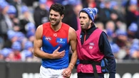 Demons star Petracca suffers rib injury against Magpies