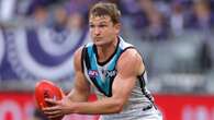 Port Adelaide's Wines refutes AFL trade talk yet again