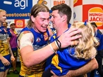 Inside emotional Eagles changerooms before and after big win