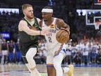 Thunder storm home in Western Conference finals opener