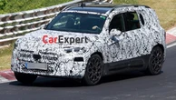 2026 Mercedes-Benz GLB spied doing hot laps