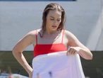 Malibu Barbie: Margot Robbie spotted on photoshoot set