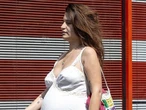 Michael Hutchence’s daughter shows off growing baby bump