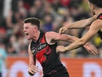 Debutant fires in Essendon's scrappy Dreamtime win