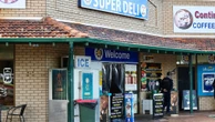 breakingPolice hunting bandit who help-up deli with sword