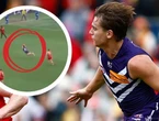 WATCH: Superman Serong takes brilliant flying mark
