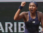 Gauff's serve wobbles but she gets the breaks for a win